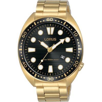 lorus gold watch