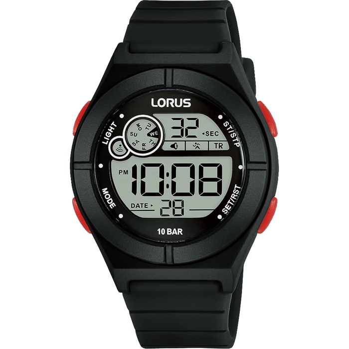 how to set lorus digital watch
